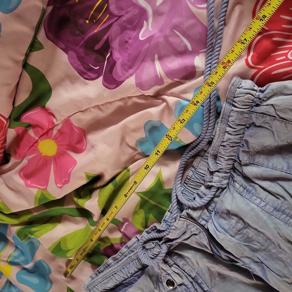 Free people moon Bay Parachute Shorts in blue - small - NWOT - Picture 8 of 8